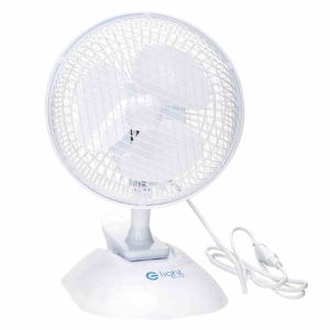 WENTYLATOR STOŁOWY EKO-LIGHT 6'' 2in1 BIAŁY
