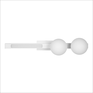 Kinkiet Magnet 13W+2xG9 3000/4000K Biały