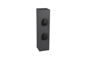 SŁUPEK OGRODOWY Z WBUDOWANYMI GNIAZDAMI Z UZIEMIENIEM GARDEN SOCKET 9964-42