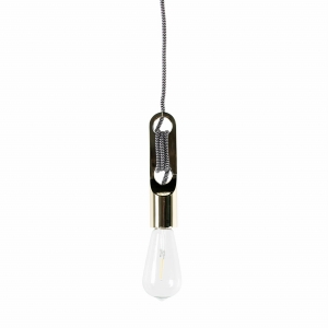 PL-15102-GD WICKLE LAMPA WISZĄCA MOSIĄDZ/BRASS