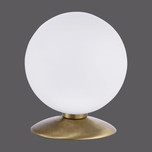 4013-11 BUBBA LAMPA STOŁOWA ANTYCZNY MOSIĄDZ