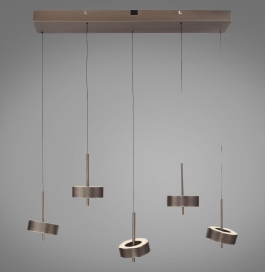 2249-34 Q-ROTATE LAMPA WISZĄCA CIEMNOMETALOWO-BRĄZOWY