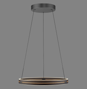 2551-18 PURE E-LOOP LAMPA WISZĄCA CZARNY