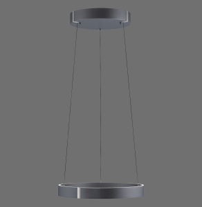 2560-15 PURE E-CLIPSE LAMPA WISZĄCA SZARY