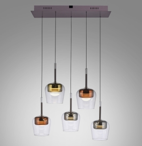 2743-70 Q-KON LAMPA WISZĄCA MULTIKOLOR