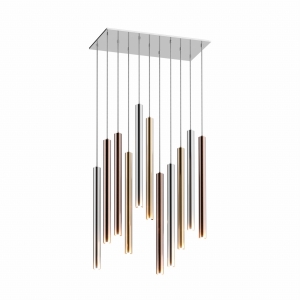 P0461-11A-B5SC LOYA LAMPA WISZĄCA CHROME+GOLD+COPPER