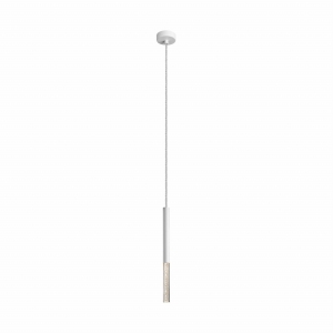 P0461-01E-S8S8 ONE LAMPA WISZĄCA BIAŁA/WHITE