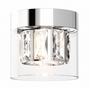 C0389-01A-F4AC GEM LAMPA SUFITOWA CHROME