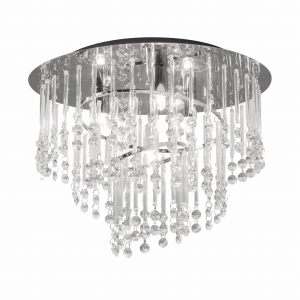19154M TERRE LAMPA SUFITOWA CHROME