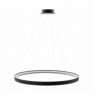LA0722/1-BK CIRCLE LAMPA WISZĄCA FI 1100MM DŁ. LINEK H2,5M