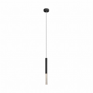 P0461-01E-P7P7 ONE LAMPA WISZĄCA CZARNA/BLACK