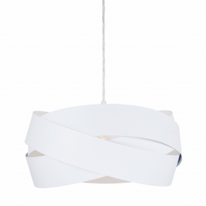 1113 LAMPA WISZĄCA TORNADO 40CM BIAŁA/WHITE