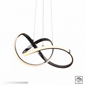 MD9717-1-3BCD INDIGO LAMPA WISZĄCA CZARNY CHROM/BLACK CHROME