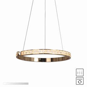 MD4996-1-3GBD MURIEL LAMPA WISZĄCA CZARNO-ZŁOTA/BLACK-GOLD