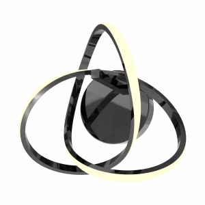 MB9717-1-3BCN INDIGO KINKIET CZARNY CHROM/BLACK CHROME