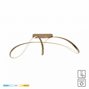 20026C-GD FERMI LAMPA SUFITOWA ZŁOTA/GOLD