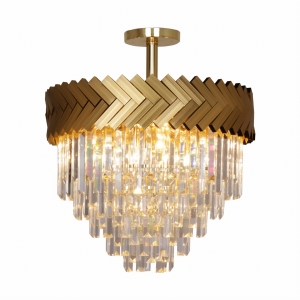 C23910/9 LYON LAMPA SUFITOWA ZŁOTA/GOLD