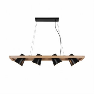 P22077-4 ELTI LAMPA WISZĄCA CZARNA/BLACK
