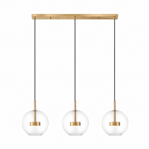P0428-03J-L4AC ENCELADUS LAMPA WISZĄCA ZŁOTA/GOLD