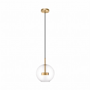 P0428-01J-L4AC ENCELADUS LAMPA WISZĄCA ZŁOTA/GOLD