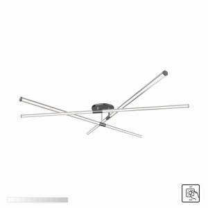 1006 LAUTARO LAMPA SUFITOWA CZARNA/BLACK