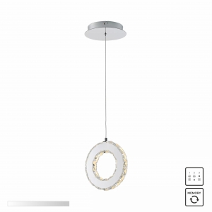 MD3713-1-3CT GIRONA LAMPA WISZĄCA CHROM/CHROME