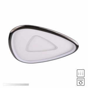 MX3888-1-3WBCT GETAFE LAMPA SUFITOWA BIAŁO-CZARNY CHROM/ WHITE-BLACK CHROME