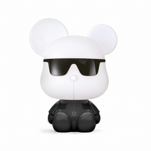 KDR-604B-BL LAMPA STOŁOWA MIŚ CZARNA/BLACK