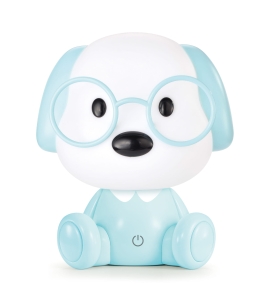 KDR-621-BL LAMPA STOŁOWA PIES NIEBIESKA/BLUE