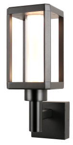 SJ12331 URBAN LAMPA ZEWNĘTRZNA KINKIET CZARNY/BLACK