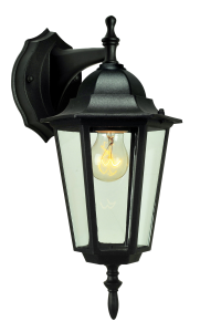 17060-S-WD MOONLIT LAMPA ZEWNĘTRZNA KINKIET CZARNY/BLACK