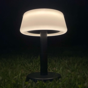 DT33111 BLUET LAMPA STOŁOWA ZEWNĘTRZNA SOLARNA CZARNA/BLACK