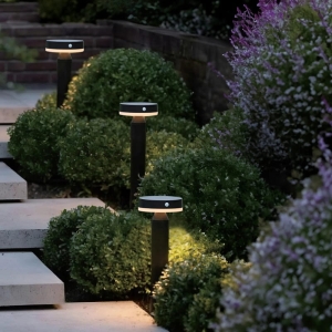 PT33613 CARLI LAMPA OGRODOWA ZEWNĘTRZNA SOLARNA CZARNA/BLACK