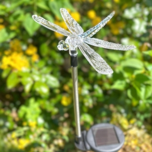 VK018A LAMPA ZEWNĘTRZNA SOLARNA WAŻKA SREBRNA/SILVER