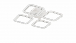 MS232040R-WH STELLAR LAMPA SUFITOWA BIAŁA-CHROM/WHITE-CHROME