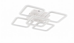 MS232150R-WH STELLAR LAMPA SUFITOWA BIAŁA-CHROM/WHITE-CHROME