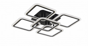 MS232150R-BK STELLAR LAMPA SUFITOWA CZARNA-ZŁOTA/BLACK-GOLD