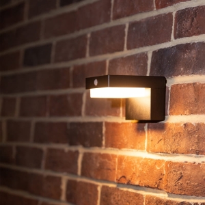 WT33811 GRID KINKIET ZEWNĘTRZNY SOLARNY CZARNA/BLACK