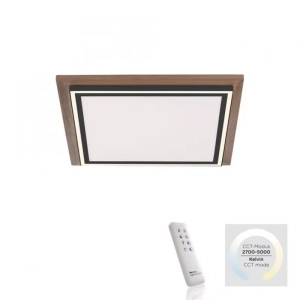 6141-79 PALMA LAMPA SUFITOWA DREWNO