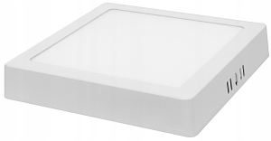 Panel LED NATYNKOWY PLAFON SUFITOWY KWADRAT LAMPA 12W biała zimna