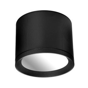 Tuba GX53 natynkowa czarna CY-37 IP44