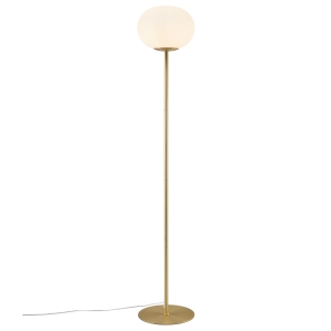 Lampa podłogowa ALTON GULV E27 OPALHVID