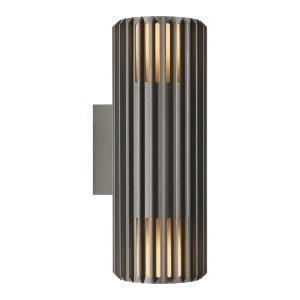 Lampa kinkiet ALUDRA DOUBLE WALL E27 SEASIDE ANTHRACITE