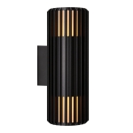 Lampa kinkiet ALUDRA DOUBLE WALL E27 SEASIDE BLACK