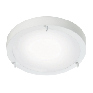 Lampa sufitowa Biała  ANCONA MAXI PLAFOND E27 HVID