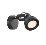 Lampa ścienna ASLAK GU10 SORT