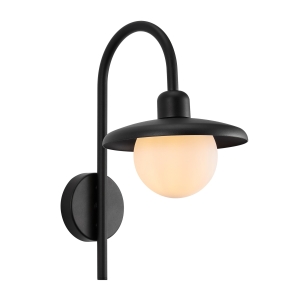 Lampa kinkiet BERLO WALL E27 BLACK