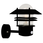 Lampa kinkiet BLOKHUS UP SENSOR SORT