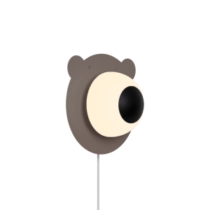 Lampa kinkiet BRUNA BEAR E14 BRUN