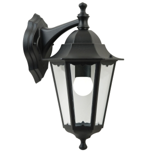 Lampa kinkiet CARDIFF DOWN E27 SORT